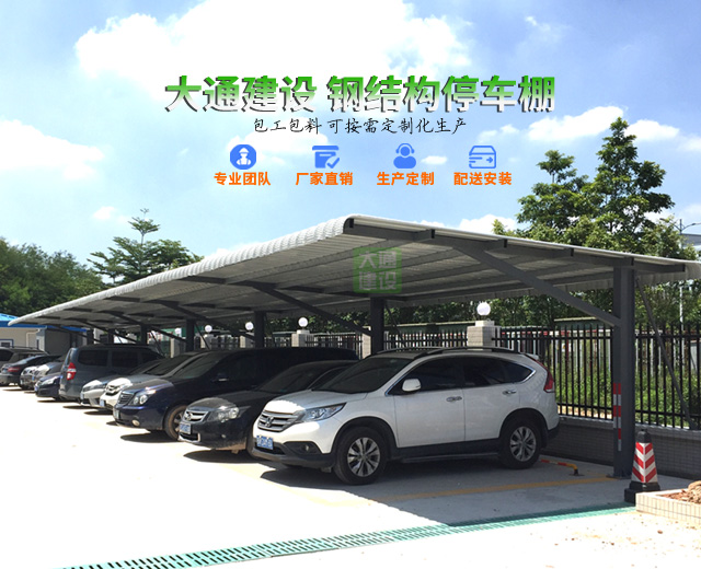 深圳市大通建設(shè)鋼結(jié)構(gòu)停車棚、鋼結(jié)構(gòu)汽車棚生產(chǎn)廠家