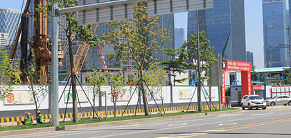 市政施工圍擋標(biāo)準(zhǔn)要求？，深圳市大通建設(shè)發(fā)展有限公司鋼結(jié)構(gòu)圍擋生產(chǎn)廠家