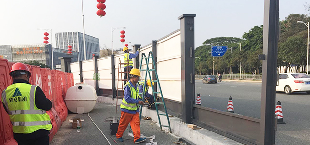 建筑工地圍擋，工程施工圍擋
